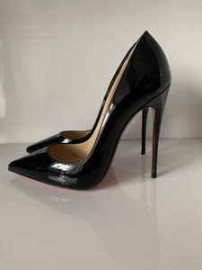 Scarpette Christian louboutin in Vernice Nero taglia 35.5 EU - 14815323