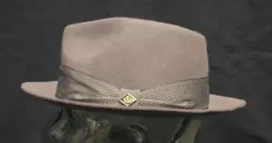 NWT - Goorin Bros. #600-9305 Fedora - Gray - Large - Picture 1 of 8