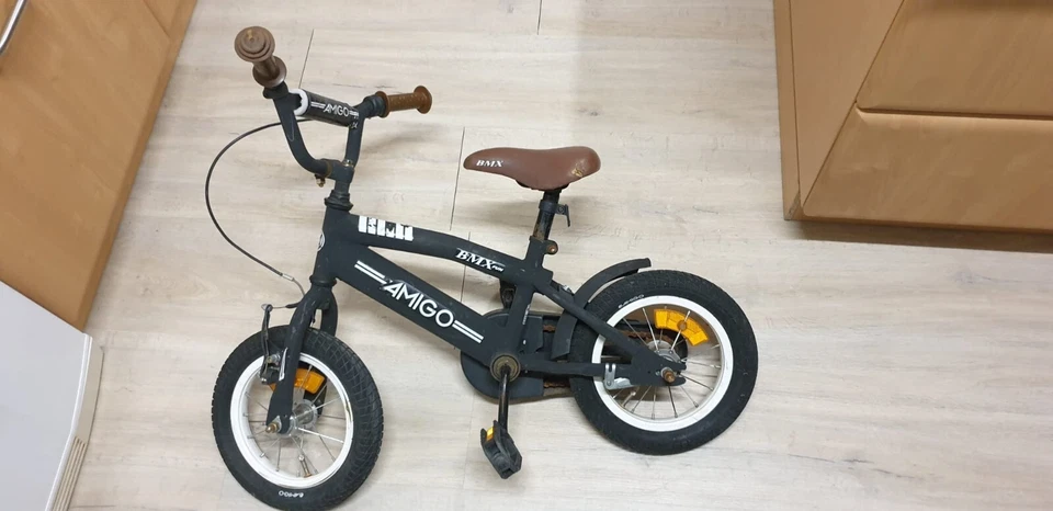 BMX Radl für die Kleinen 12 Zoll Bereifung, Rücktrittbremse, 21 cm RH, - Bild 1 von 4