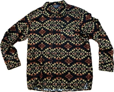 Pendleton Woolen Mills Button Down Shirt Men's L Southwestern Aztec Tribal RARE - Image 1 of 4