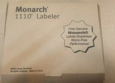 Monarch Marking Paxar 1110 Price Pricing Labeler Gun Paxar with box