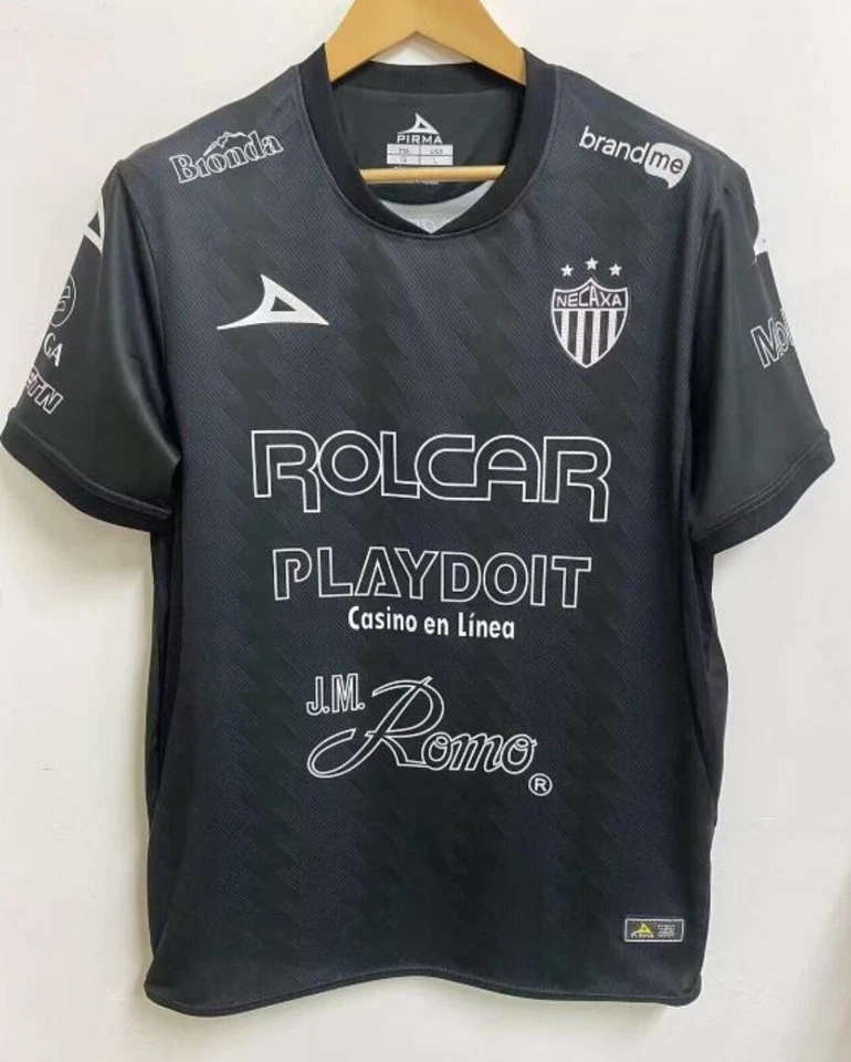 24 - 25 CLUB NECAXA HOMBRE NEGRO 3ª JERSEY TALLA GRANDE Foto 1 de 1