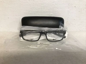 Nike 7090 001 Matt Schwarz Brille Brillengestell Größe 53-17 140 Neu Mit Etui - Bild 1 von 5