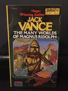 THE MANY WORLDS OF MAGUS RIDOLPH Jack Vance 1970s UNREAD NM PB DAW SF - Bild 1 von 1