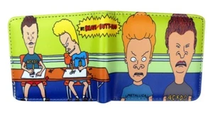 Beavis and Butthead Cartoon Characters Design Bi-Fold Wallet - Picture 1 of 2