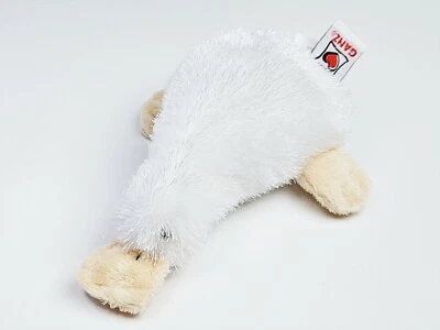 GANZ Stuffed Animal Webkinz White PLATYPUS Lil Kinz GOOGLES Plush Toy - Image 1 of 4