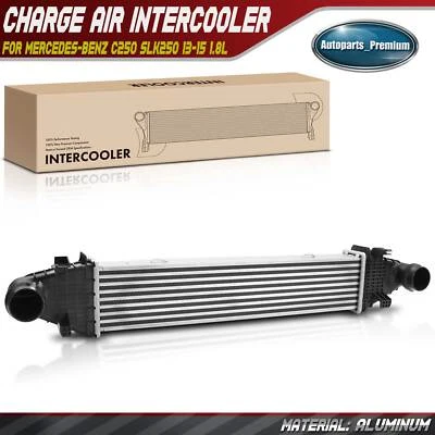 Intercooler refrigerado por aire para Mercedes-Benz C250 SLK250 2013 2014 2015 1,8 L Turbo. Foto 1 de 4