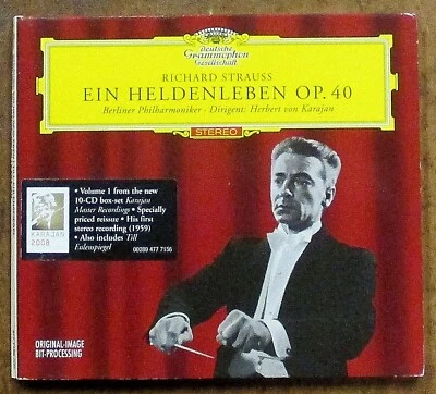 R. Strauss: Ein Heldenleben - CD (2007) - DG 477 7156 Herbert von Karajan Foto 1 de 4