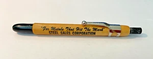 VTG Listo Top Turn Crayon Grease Pencil Holder Steel Sales Corporation USA - Picture 1 of 4