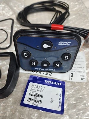 VOLVO PENTA TAMD KAMD EDC MONITORING PANEL 12V TWIN ENGINE 874122 - image 1 of 3