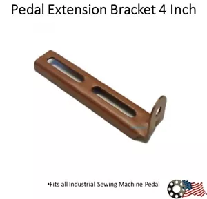 Pedal Extension Bracket Treadle Sewing Machine 4 Inch - Picture 1 of 1