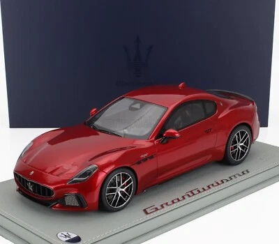 BBR-Models 1/18 Maserati Granturismo Trofeo 2023 Rosso-Gt - Red Met P18227A-Vet - Image 1 of 4