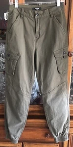 American Bazi Pants Color Twill Cargo Jogger Olive RJJ-5724 Medium NWT - Picture 1 of 12