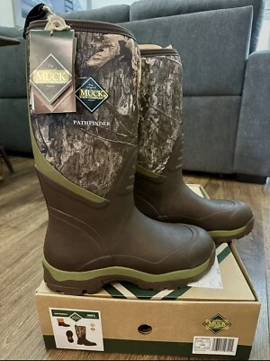 Muck Men's Mossy Oak Country DNA Pathfinder Tall Boots MPFMDNA Size 13 - Image 1 of 4