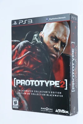 PLAYSTATION 2 - PROTOTYPE 2 BLACKWATCH COLLECTERS EDITION NEW SEALED GAME - Image 1 of 3