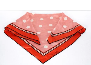 Claudie Pierlot Women's Scarf One Size Polka Dots 100% Silk CFABO00080 - Picture 1 of 10