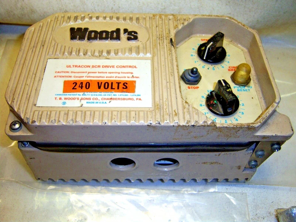TB Wood's J100 230 V AC 1 HP SCR Motor Speed Control - Image 1 of 3