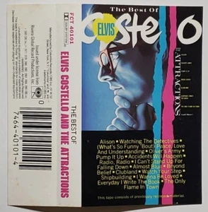 "The Best Of" Elvis Costello And The Attractions, 1985 Columbia Cassette - Picture 1 of 7
