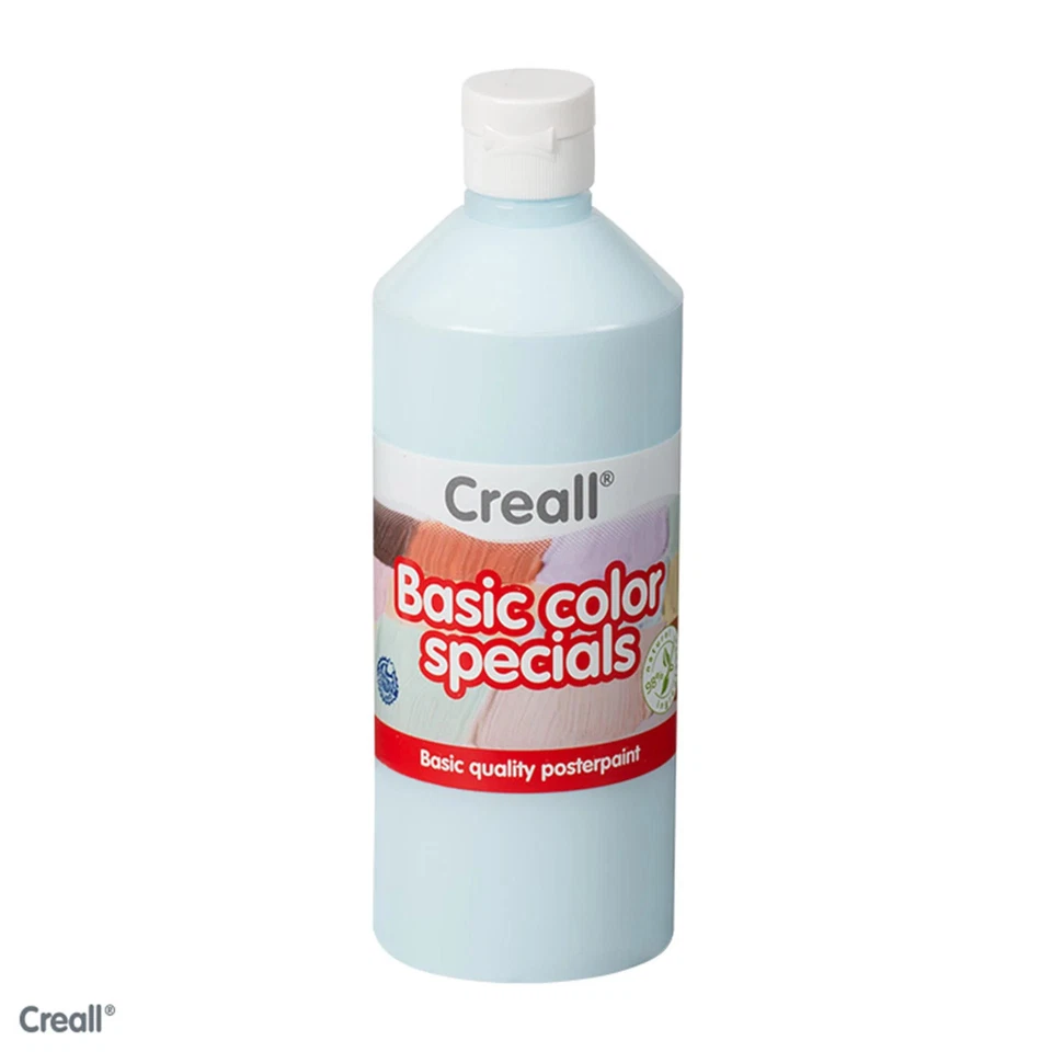 Creall School Paint Pastel bleu, 500 ml - Photo 1/1