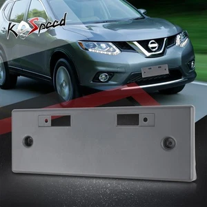 Front Bumper License Plate Tag Mounting Bracket Holder for 14-16 Nissan Rogue - Foto 1 di 6
