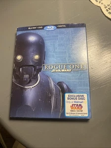 Rogue One: A Star Wars Story (Blu-ray + DVD) With Walmart Exclusive Bonus Disc - Picture 1 of 1