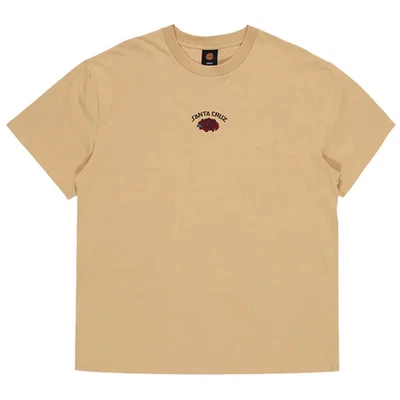 Santa Cruz - Dressen Roses Solo Tee Tan - image 1 of 2