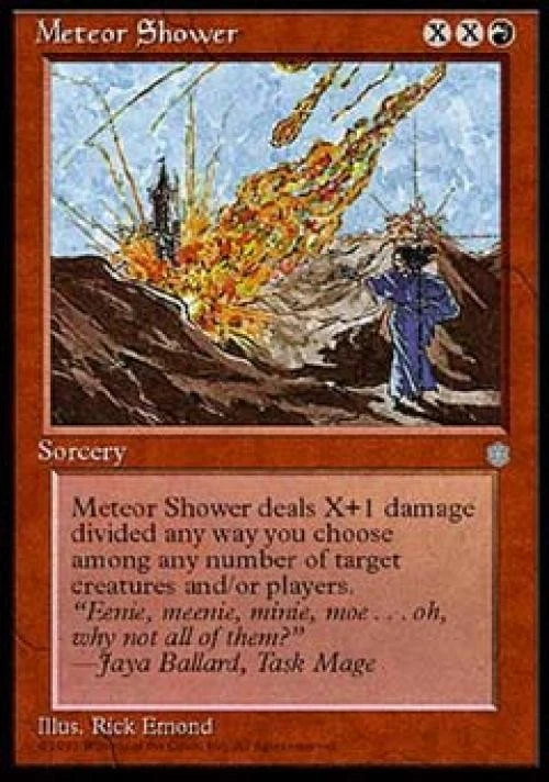 Meteor Shower - Medium Play MTG Ice Age - Image 1 of 1