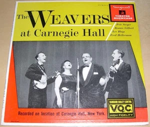 THE WEAVERS - The Weavers at Carnegie Hall (LP, 1957) Very Good - Picture 1 of 1