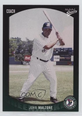 2003 MultiAd Sports Augusta GreenJackets John Malzone #30 - Image 1 of 2