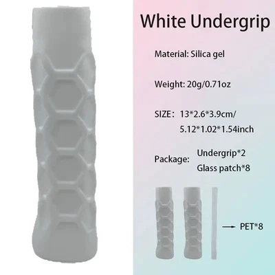 Hexcore White Pickleball Paddle Grip - Ergonomic Comfortable similar to Hesacore