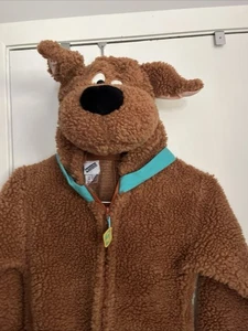 Y2K Warner Bros Fuzzy Scooby Doo Halloween Kostüm Cartoon Netzwerk Kind Medium 7/8 - Bild 1 von 12