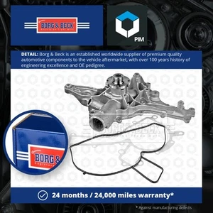 Water Pump fits MERCEDES S280 W220 2.8 98 to 05 M112.922 Coolant B&B 1122000123 - Picture 1 of 3