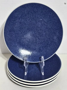 (4) Sasaki Colorstone Sapphire Blue Salad Plates 7.25" Japan Vintage - Set Of 4 - Picture 1 of 12