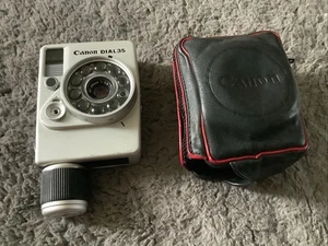 Rare Canon Dial 35 2 Half frame camera, 28mm f2.8 Not Tested For Parts Or Repair - Picture 1 of 18