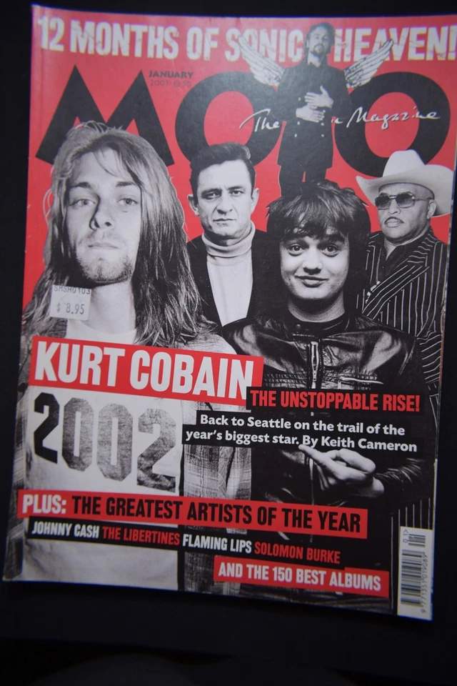 Mojo Music Magazine January 2003 Kurt Cobain Cover No CD Included No Label - Image 1 of 1