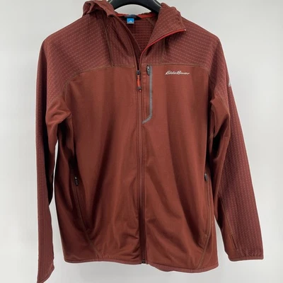 Chaqueta Eddie Bauer First Ascent Para Hombre Grande Con Capucha Rejilla Forrada de Vellón FreeHeat Foto 1 de 4