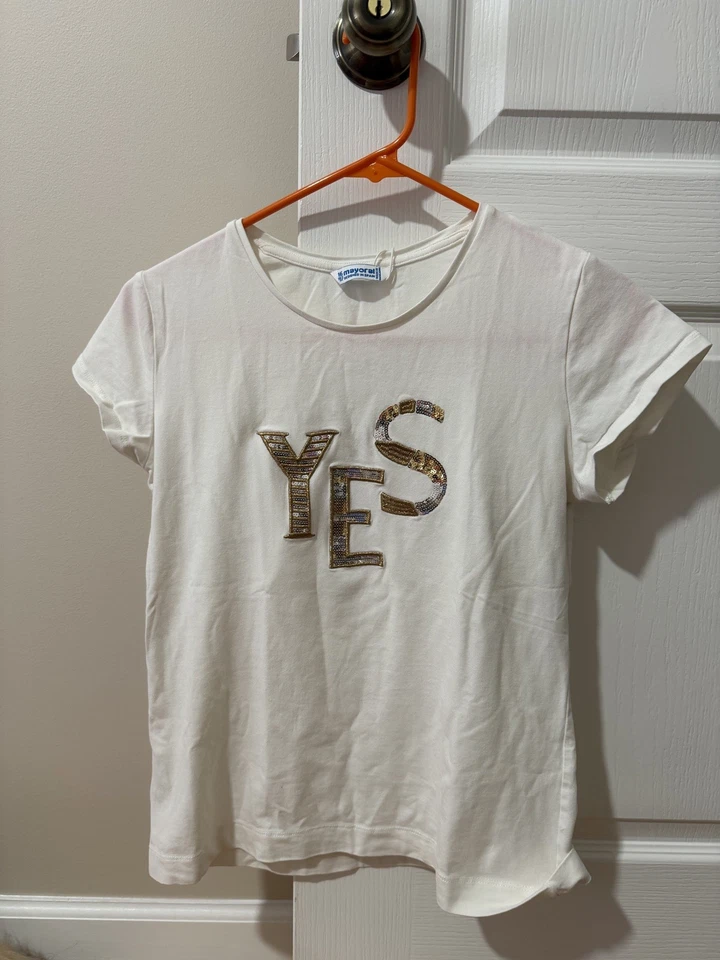 Футболка для девочек размер 16 YES Mayoral - Изображение 1 из 1