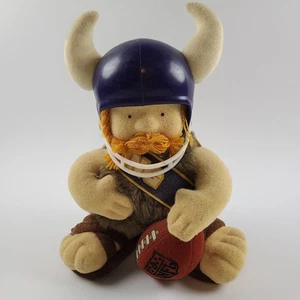 1983 Minnesota Vikings Huddles Plush Doll Mascot Tudor Games Vintage 80s NFL - Picture 1 of 12
