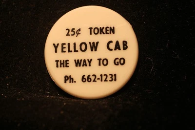 Hutchinson, Kansas. Ficha de cabina amarilla Transportation 405-J Foto 1 de 2