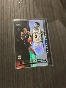 2019-20 Panini Black #90 Keldon Johnson RC Numbered 147/149 (Likely PSA 10) - Bild 1 von 3