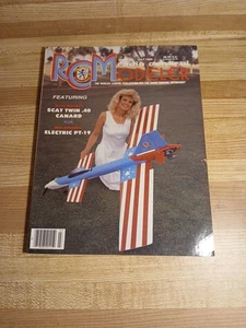 Revista de radiocontrol R/C Modeler RC julio 1989 Scat Twin .40 Canard - Imagen 1 de 7