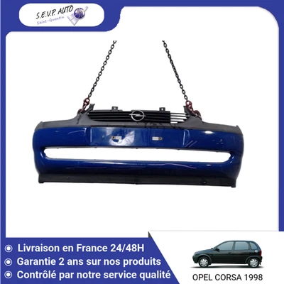 🇫🇷 PARE-CHOC AVANT OPEL CORSA 97-2000 ➤90512950 ♻️ - Photo 1/2
