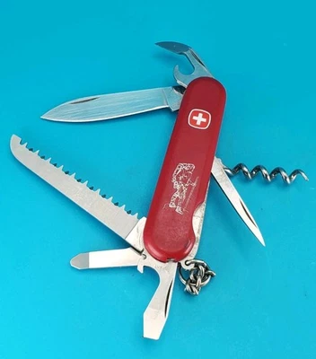 Navaja suiza Wenger Classic 132 roja ¡Multiherramienta! RARO! Foto 1 de 4