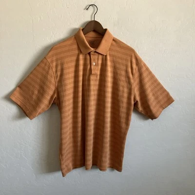 Camisa Polo Haggar Cool 18 Para Hombre L Naranja Manga Corta Golf Exterior Colorida  Foto 1 de 4