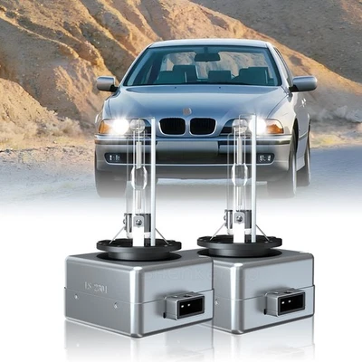 Faros HID de haz alto/bajo bombillas blancas de xenón para Jaguar XJ8 2004 2007 2009 Foto 1 de 4