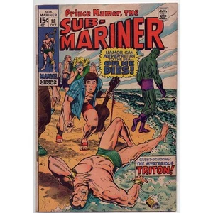 Sub-Mariner #18 Marvel Comics Edad de Plata Fino - 5,5 - Imagen 1 de 2