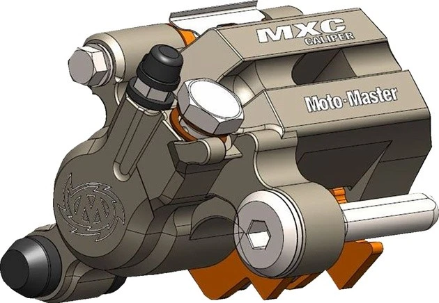 Pinza de freno trasera plateada Moto-Master MXC para Yamaha YZ450F/YZ250F/YZ125/YZ250 Foto 1 de 1