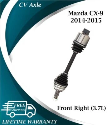 Nuevo eje CV delantero derecho original para Mazda CX-9 2014-2015 3,7 L garantía de por vida Foto 1 de 4