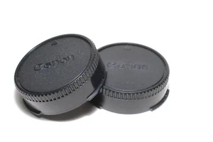 2x Canon Japan Rückdeckel für Canon new FD Anschluß vintage rear cap (gut) - Bild 1 von 2