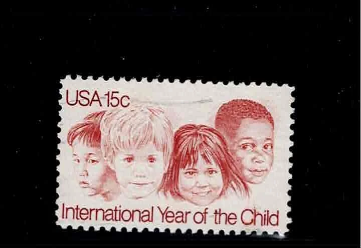 US Scott #1772, Single 1979 Year of the Child 15c FVF Used - Image 1 of 1